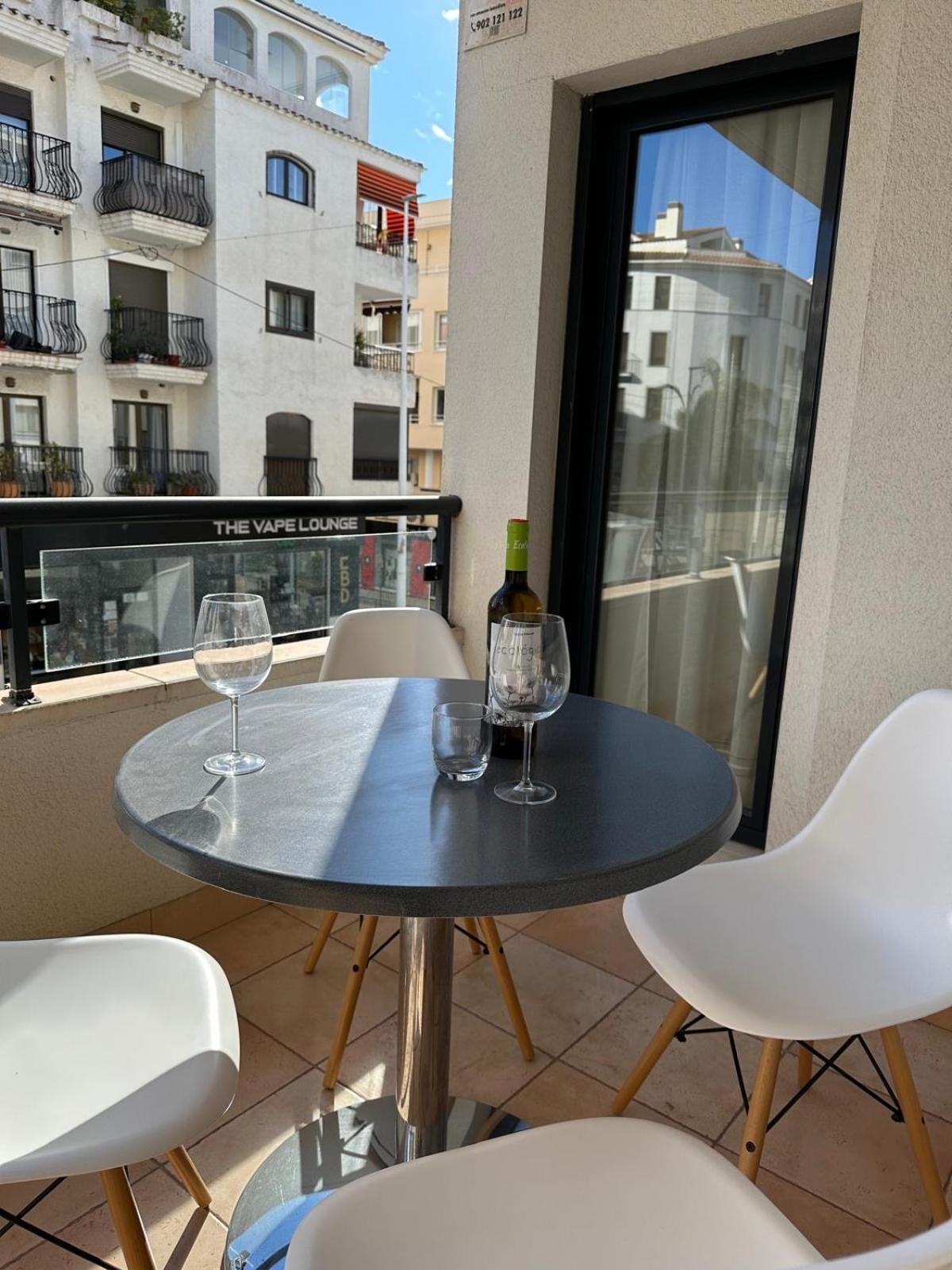 Stadscentrum Moraira Appartement El Sol De Moraira Met Zwembad Екстер'єр фото